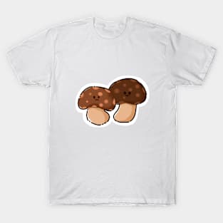 The Mushroom Brothers frowned T-Shirt